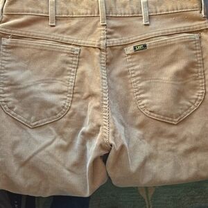 Lee Men's Corduroy Pants in Light Brown